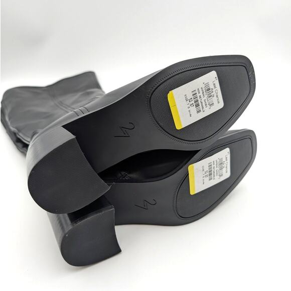 27 Edit Naturalizer Edda Knee High Boots Side Zip Women's Black Size US7.5 EU38 - Picture 8 of 16